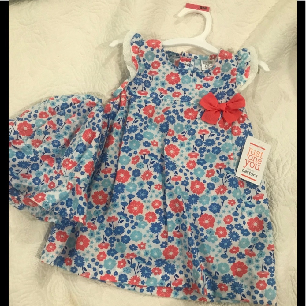 Carter’s Just One You 3-Piece Cotton, Floral Set